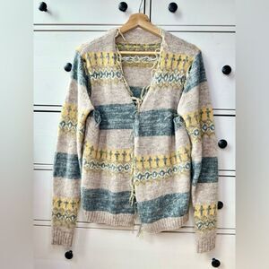 PERVERZE wool‎ cardigan squeeze creatives size S/M very cool jacket sweater